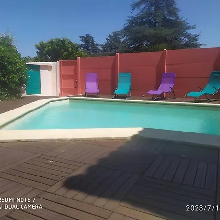 Villa Maison Piscine Et Pkg Prives En Petite Camargue *