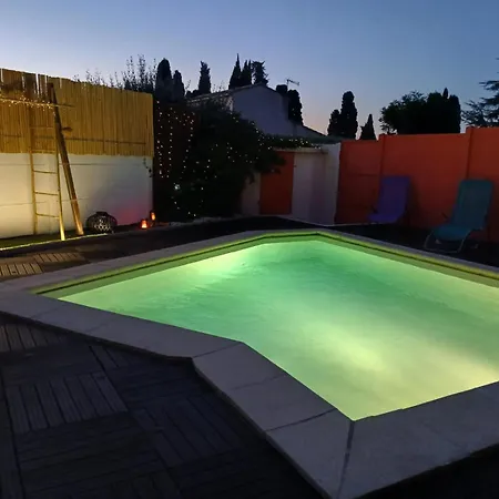 Maison Piscine Et Pkg Privés En Petite Camargue Villa Beauvoisin (Gard)