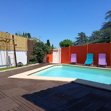 Villa Maison Piscine Et Pkg Privés En Petite Camargue *