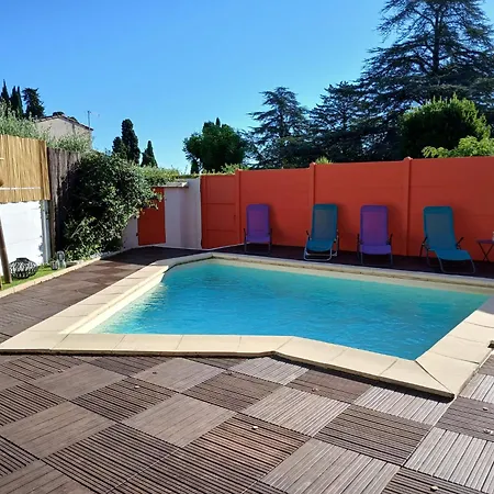 Villa Maison Piscine Et Pkg Privés En Petite Camargue *