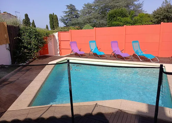 Maison Piscine Et Pkg Prives En Petite Camargue Villa Beauvoisin (Gard)